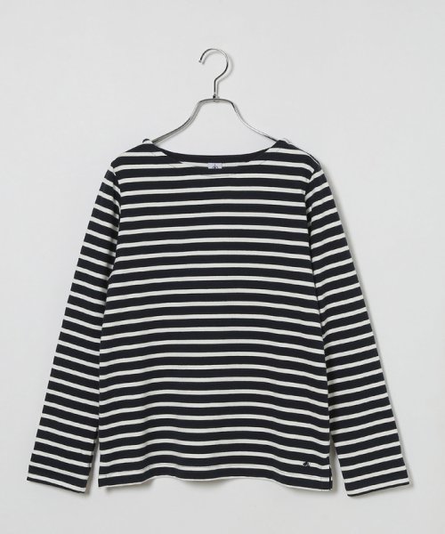 ROPE'(ロペ)/【PETIT BATEAU（プチバトー）】ボーダーカットソー/ネイビー（40）