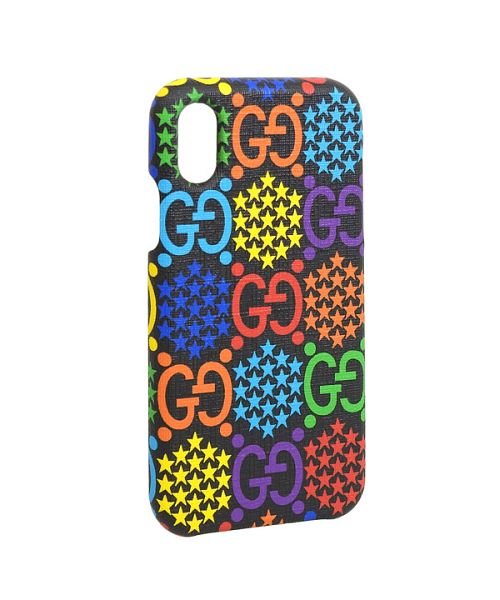 GUCCI(グッチ)/GUCCI グッチ PSYCHEDELIC iPhone X/XS CASE/ブラック