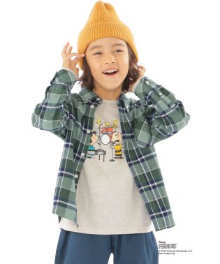 SHIPS KIDS/SHIPS KIDS:100～130cm / ネル チェック ボタンダウン シャツ/504949804