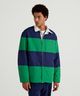 BENETTON (mens)/ワイドボーダーシャツジャケット/504923810