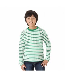 MAC HOUSE(kid's)/ORGABITS オーガビッツ ボーダーロングスリーブTシャツ PMHOB22F05K/504940569