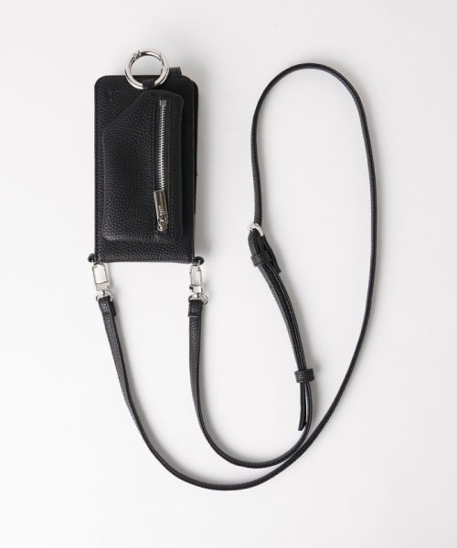 BEAUTY&YOUTH UNITED ARROWS(ビューティーアンドユース　ユナイテッドアローズ)/＜AJEW＞CADENAS マルチ対応Sサイズ/モバイルケース/BLACK