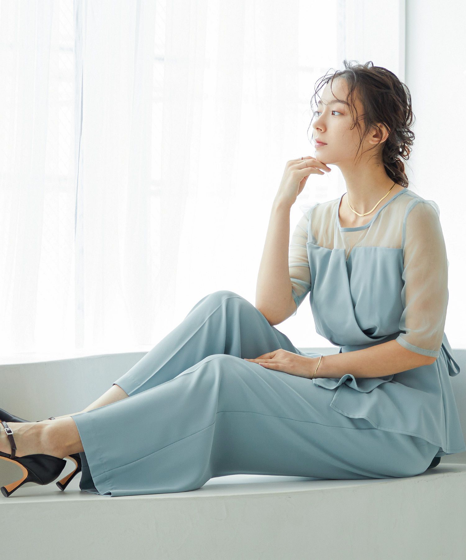 niana ニアナ 結婚式 セットアップ パンツドレス パーティードレス