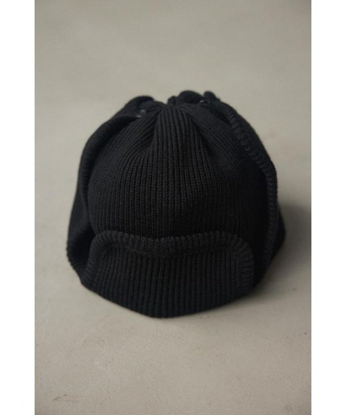 BLACK BY MOUSSY(ブラックバイマウジー)/knit flying hat/BLK