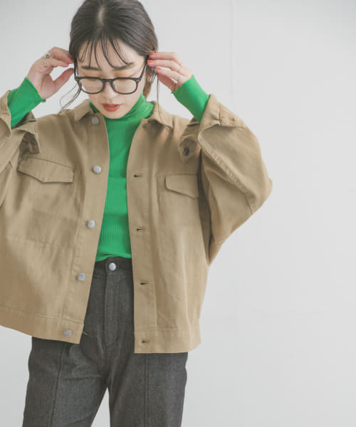MAGASEEK(マガシーク) ITEMS URBANRESEARCH/コットンオーバージャケット/504953305