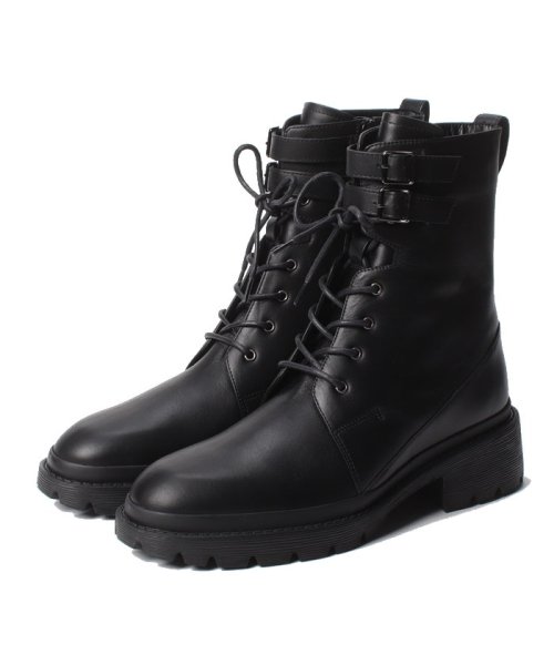 タンクソールレースアップショートブーツ 