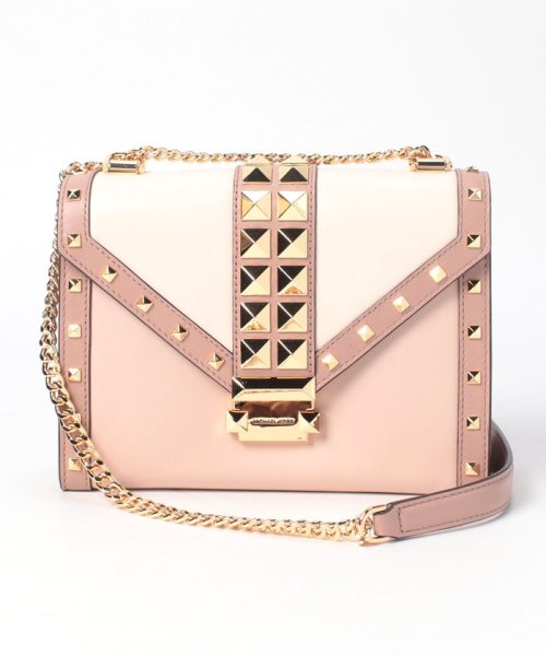 MICHAEL KORS(マイケルコース)/【MICHAEL KORS】MICHAEL KORS マイケルコース 30S9GWHL9T ショルダーバッグ   レザー スモール 2WAYバッグ  ピンク/PINK