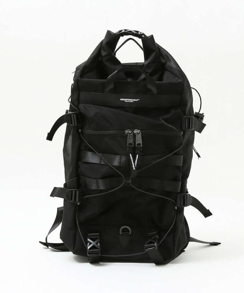 ABAHOUSE(ABAHOUSE)/【INDISPENSABLE / インディスペンサブル】IDP BACKPACK/ブラック