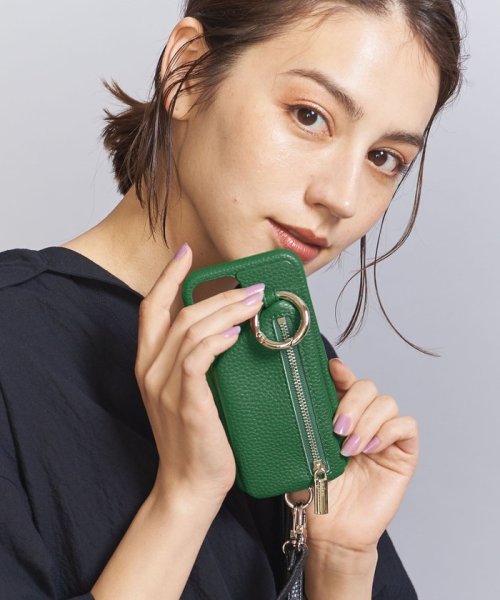 BEAUTY&YOUTH UNITED ARROWS(ビューティーアンドユース　ユナイテッドアローズ)/＜AJEW＞CADENAS ストラップ iPhone13 ケース/KELLY