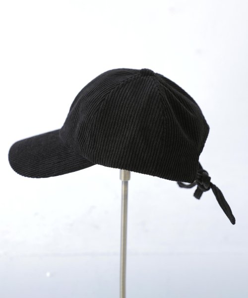 コーデュロイバックリボンキャップ』(504955701) オシャレウォーカー(osharewalker) MAGASEEK コーデュロイ後ろリボンキャップ/イッカ(ikka)