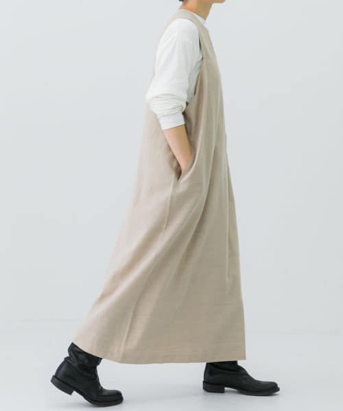 ウールコットンクルーネックワンピース かぐれ Kagure Magaseek ウールコットンクルーネックワンピース かぐれ Kagure Magaseek