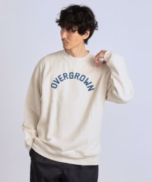 SHIPS any MEN(シップス　エニィ　メン)/【SHIPS any別注】THE KNITS: <ユニセックス>カレッジ プリント 裏毛 スウェット◇/ナチュラル