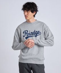 SHIPS any MEN(シップス　エニィ　メン)/【SHIPS any別注】THE KNITS: <ユニセックス>カレッジ プリント 裏毛 スウェット◇/グレー