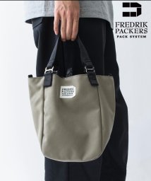 FREDRIK PACKERS(FREDRIK PACKERS)/小さいのにしっかり入る◎【FREDRIK PACKERS / フレドリックパッカーズ】MISSION TOTE XS　2WAYミニトート　ショルダー付/グレー