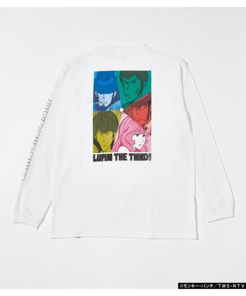 R4G(アールフォージー)/［ルパン三世］ルパン三世PART6 LONGTEE/WHT