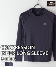 OUTDOOR PRODUCTS/【OUTDOORPRODUCTS】コンプレッション ロング スリーブ Tシャツ ドライタッチ 運動機能サポート インナー/504935775