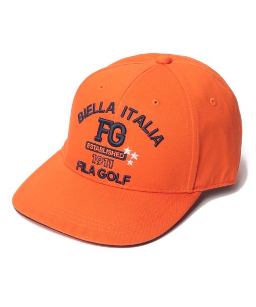 FILAGOLF(フィラゴルフ（メンズ）)/ACC・帽子/オレンジ