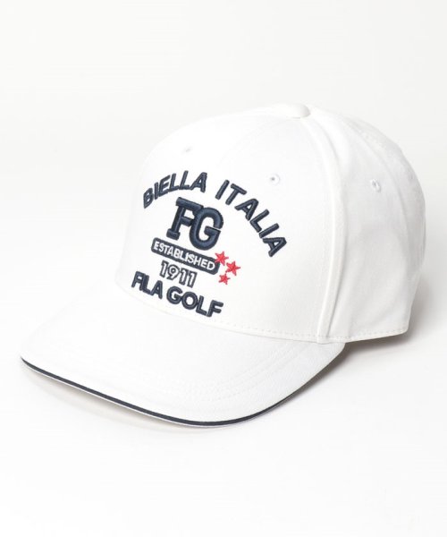 FILAGOLF(フィラゴルフ（メンズ）)/ACC・帽子/ホワイト