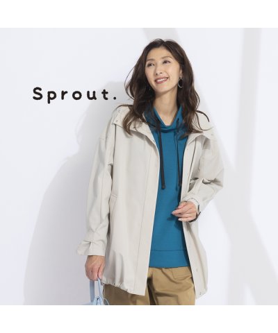 【Sprout.】ドロップショルダーライトコート