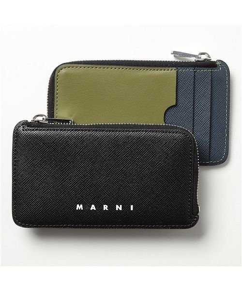 セール Marni マルニ コインケース カードケース Pfmi0036q1 Lv5 メンズ レディース 小銭入れ フラグメントケース レザー バイ マルニ Marni Magaseek