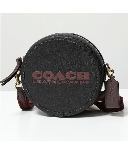COACH(コーチ)/【COACH(コーチ)】ショルダーバッグ KIA キア CA098 レディース サークルバッグ カラーブロック レザー ロゴ ポシェット 鞄 B4/BlackM/ブラック×ブラウン