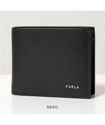FURLA(フルラ)/【Furla(フルラ)】二つ折り財布 MAN PROJECT BI－FOLD COIN PDT2FPJ AX0732 メンズ ミニ財布 小銭入れあり ロゴ レザ/ブラック