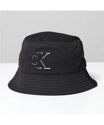Calvin Klein(カルバンクライン)/【Calvin Klein(カルバンクライン)】バケットハット K50K509433 HEAVY JERSEY BUCKET HAT メンズ cKラバーロゴ 帽/ブラック