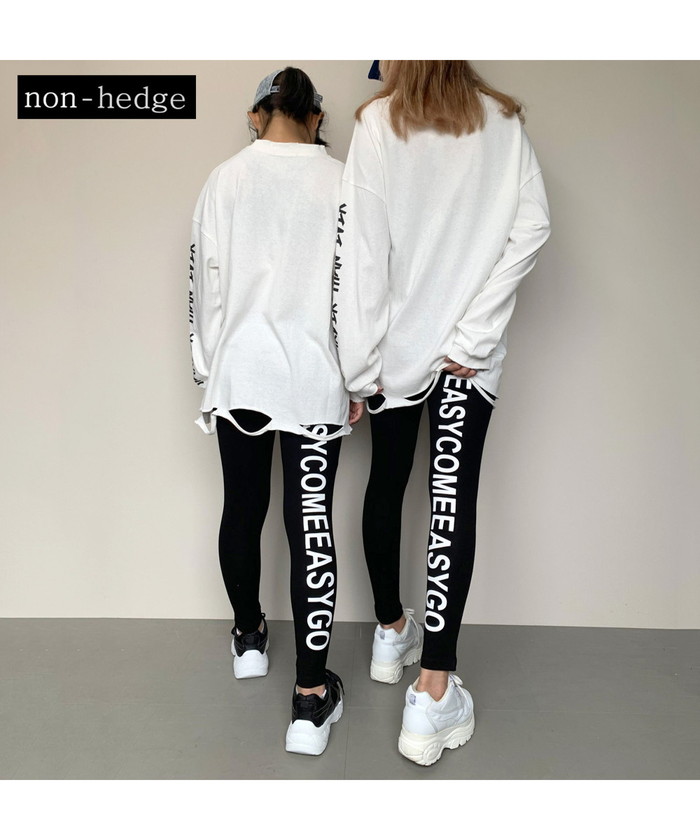 バックロゴレギンス