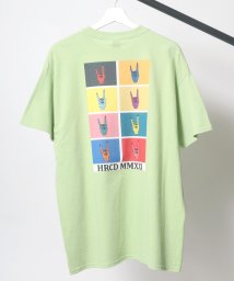 salong hameu/【Salong hameu】ハンドサイングラフィック バックプリントTシャツ レディース メンズ 半袖 Tシャツ カジュアル/504957608