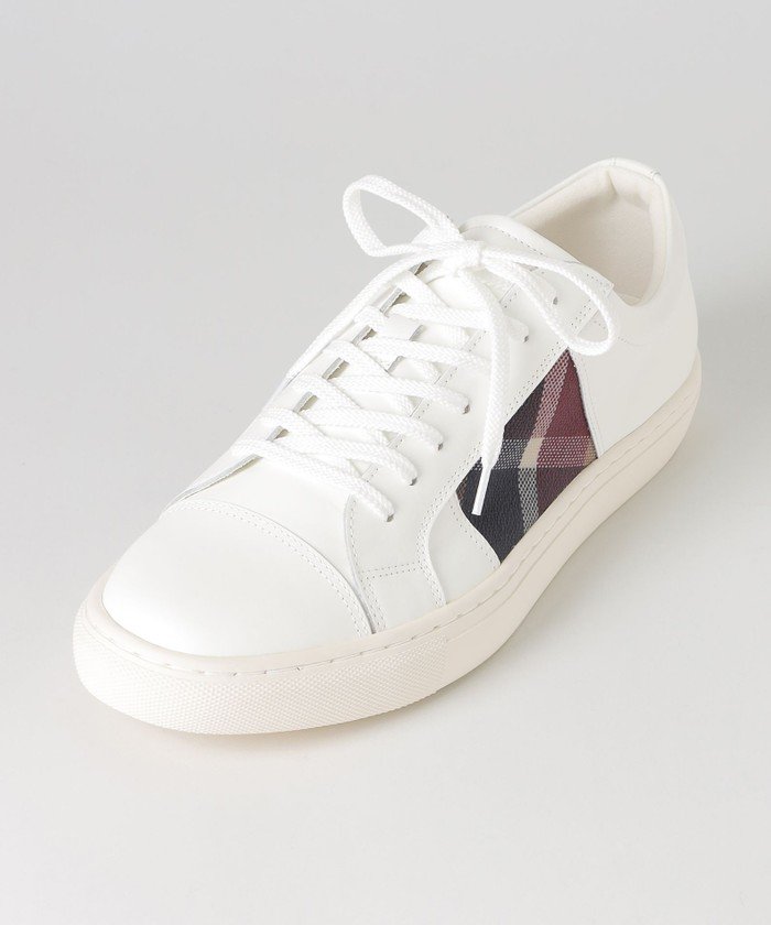 PVCクレストブリッジチェックスニーカー(504960215)｜HANKYU MEN