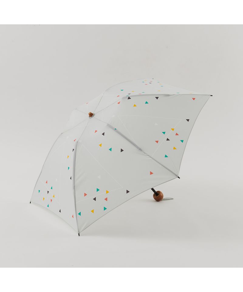 LANVIN en Bleu(ランバン オン ブルー)晴雨兼用折りたたみ日傘 箔 ...