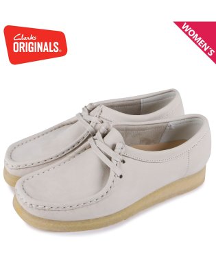 Clarks/ クラークス オリジナルズ Clarks Originals ブーツ ワラビー レディース WALLABEE ホワイト 白 26165560/504947324