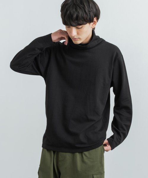 タートルネック Tシャツ 裏起毛 メンズ レディース 長袖 ロンt カットソー ハイネック 無地 シンプル カジュアル きれいめ 重ね着 インナー リラックス ロッキーモンロー Rocky Monroe Magaseek