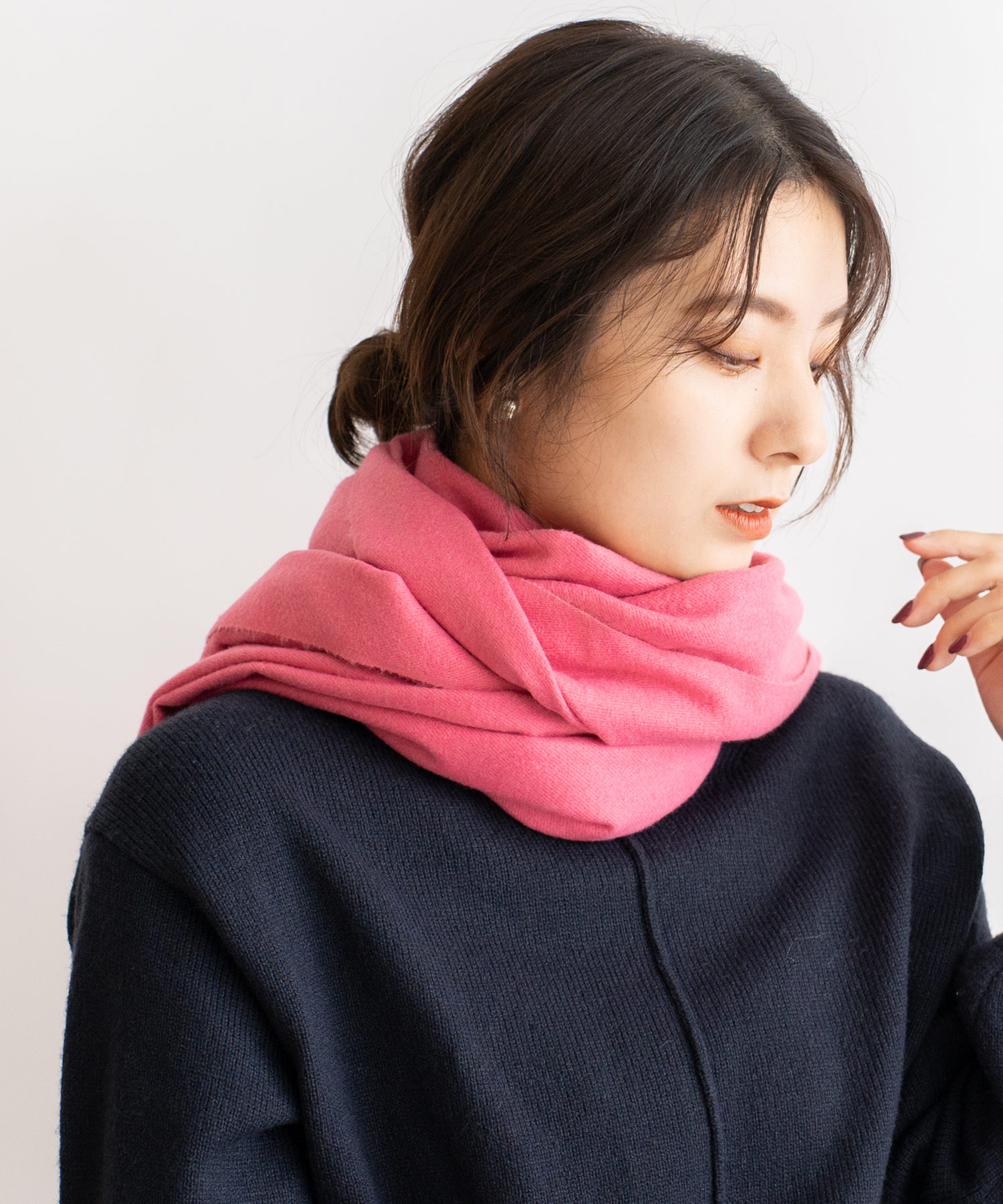 カシミヤ100%ストール - SOÉJU online store｜上質な大人の女性のため