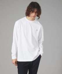 ABAHOUSE(ABAHOUSE)/【LACOSTE】アウトライン クロック ロングスリーブ Tシャツ/ホワイト