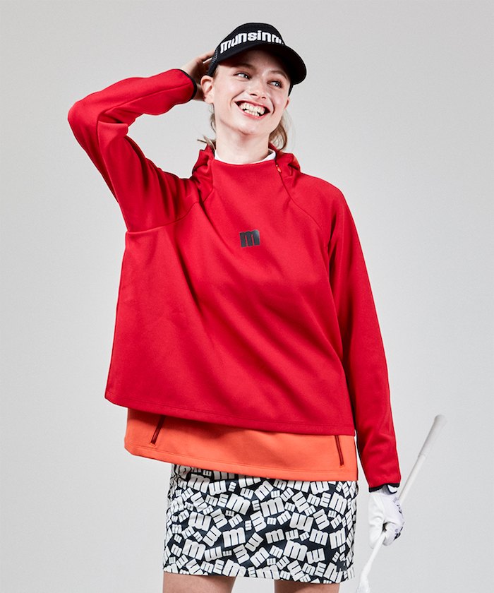 ENVOY/エンボイ』はっ水吸汗速乾フリーモプロプルオーバーパーカー