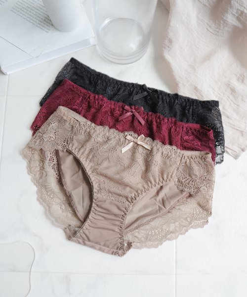 切り替えレースサニタリーショーツ ショーツ3枚セット カラーの組み合わせタイプが選べる 生理用 パンツ 下着 レース かわいい ツーハッチ Tu Hacci Magaseek 切り替えレースサニタリーショーツ ショーツ3枚セット カラーの組み合わせタイプが選べる 生理用 パンツ 下着 レース かわいい ツーハッチ Tu Hacci Magaseek