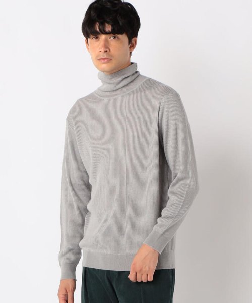 ウォッシャブル】リブ タートルネックニット(504942466) | コムサイズム（メンズ）(COMME CA ISM MENS) - MAGASEEK