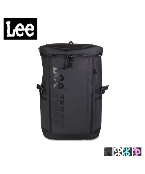 Lee(Lee)/Lee リー リュック バッグ バックパック メンズ レデイーズ 30L 大容量 通学 CUBE ブラック 黒 320－4901/ブラック