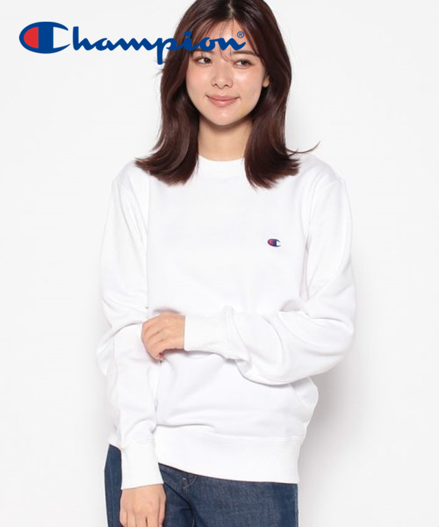 Champion CREWNECK SWEATSHIRT W001