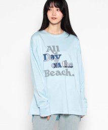 Ocean Pacific(オーシャンパシフィック)/【OP】 LADYSナガソデ Tシャツ/サックス