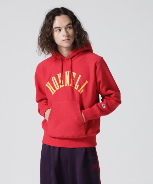 BEAVER(ビーバー)/Champion/チャンピオン　REVERSE WEAVE PULLOVER HOODED SWEATSHIRT リバースウィーブプルオーバ/SCARLET