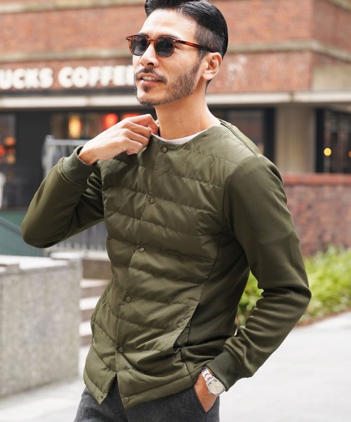 ジギーズショップ Jiggys Shop ノーカラーダウンブルゾン ダウンジャケット メンズ ジャケット 軽量 防寒 インナー ダウン フェザー アウター ブルゾン Magaseek ジギーズショップ Jiggys Shop ノーカラーダウンブルゾン ダウンジャケット メンズ ジャケット 軽量 防寒 インナー ダウン フェザー アウター ブルゾン Magaseek