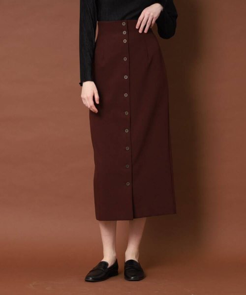 前ボタンタイトスカート ドレステリア Dressterior Magaseek
