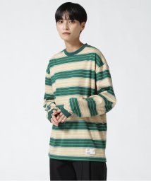 AVIREX/L/S BORDER T－SHIRT/ ボーダーロングスリーブティーシャツ/504870229