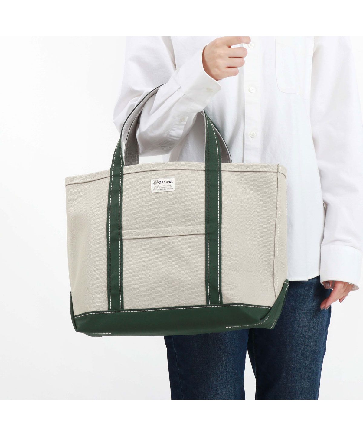 オーシバル バッグ ORCIVAL トートバッグ HANPU TOTE BAG MEDIUM