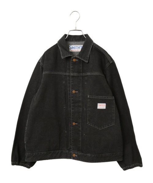 on the day(オンザデイ)/SMITH'S AMERICAN DENIM BLOUSON メンズ ブルゾン ライトアウター コート ビジネス カジュアル アウター 通勤 仕事 /ブラック