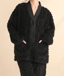 TeddyShop/ルームウェア レディース 長袖 冬 可愛い ふんわり もこもこ ボア 防寒 保温 トップス パンツ 上下 セットアップ/504537084