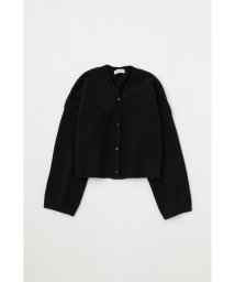 moussy/CROP KNIT BUTTON UP カーディガン/504969007