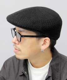 Besiquenti/編み柄 アクリル サーモハンチング フラットバイザー ハンチング ハンチング帽 帽子 メンズ カジュアル シンプル/504969394
